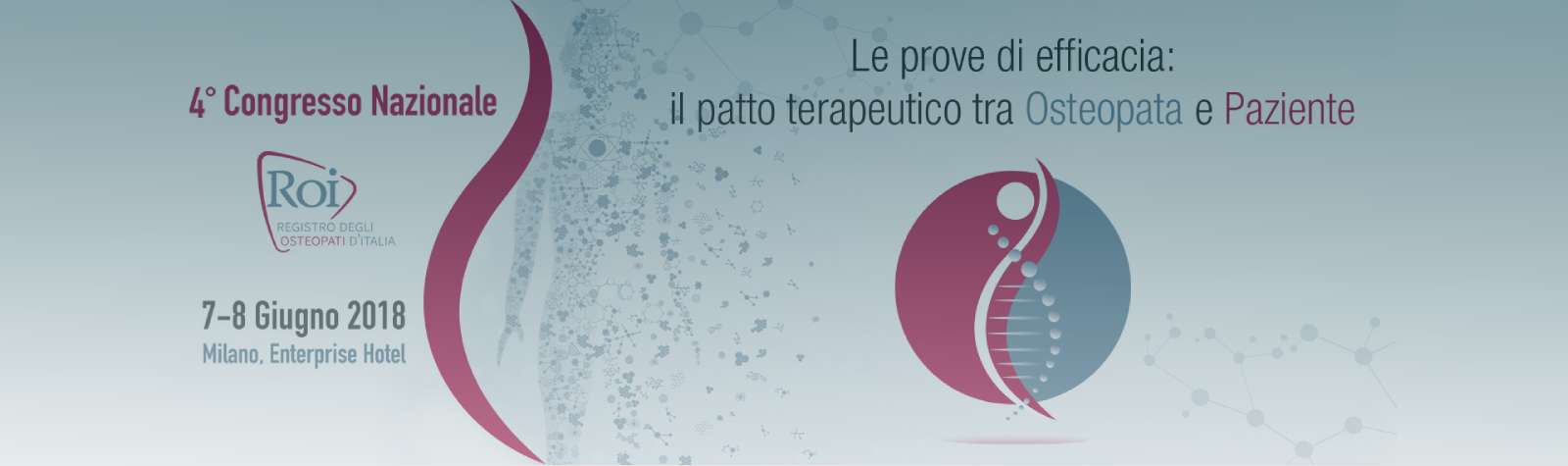 Partecipazione al 4 Congresso Nazionale ROI (Registro degli Osteopati d’Italia)